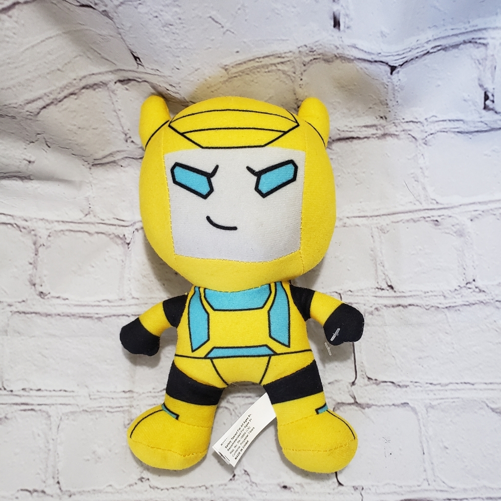 ๐SOLD๐ Transformers Bumblebee Plush 7.5" Stuffed Toy Yellow Black Toy Factory - Picture 7 of 7
